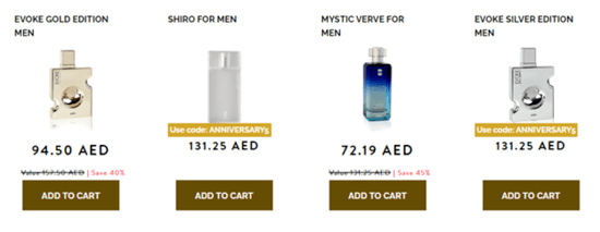 Ajmal Perfumes Men