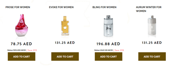 Ajmal Perfumes Women