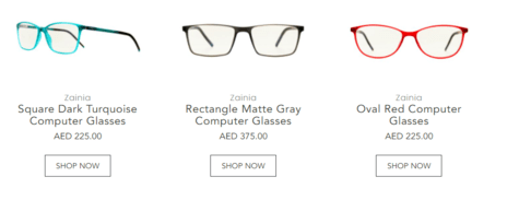 Computer Glasses from Al Jaber Optical