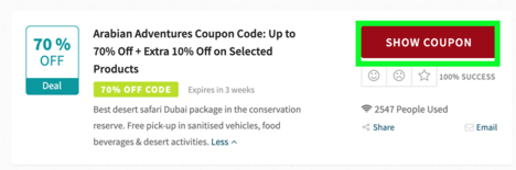 Arabian Adventures Code