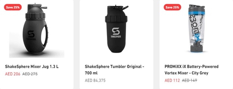 Athletix Shakers & Bottles