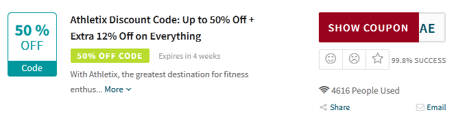 Promo Athletix Code