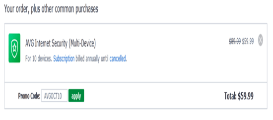 AVG Promo Code