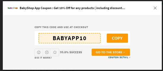 BabyShop Codes