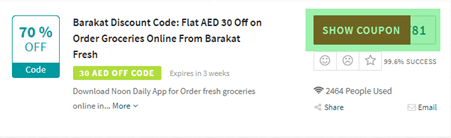 Barakat Fresh Code