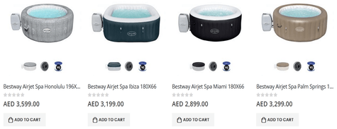 Bestway’s Inflatable Hot Tubs