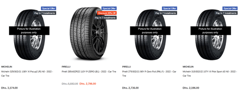 CarGuru Shop for Tyres