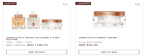 Charlotte Tilbury’s Skincare