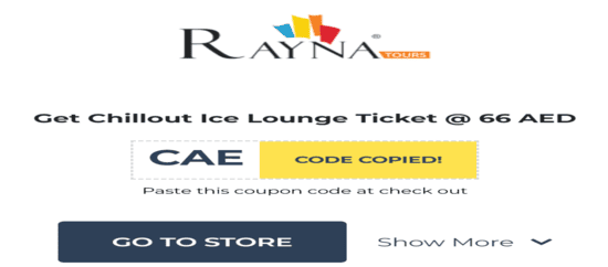 Copy Chillout Ice Lounge Promo