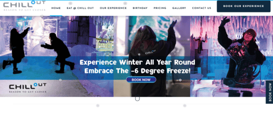 Visit Chillout Ice Lounge Website