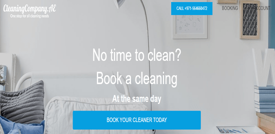 CleaningCompany Website