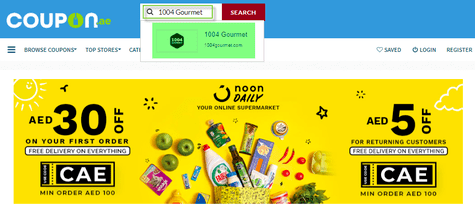 1004 Gourmet Coupon.ae