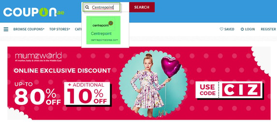 Centrepoint Coupon.ae