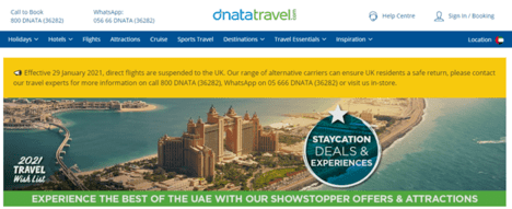 Dnata Travel UAE