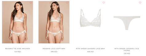 Gilda & Pearl Lingerie