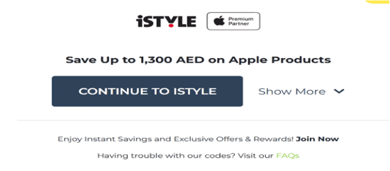 Copy iSTYLE Promo