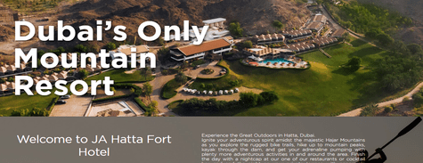 Book JA Hatta Fort Hotel Now!