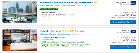 Jazeera Airways Has a List Of Hotels