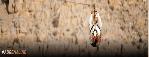 Jebel Jais Zipline Adrenaline