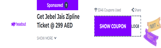 Promo Jebel Jais Zipline Code