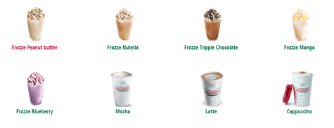 Krispy Kreme Drinks