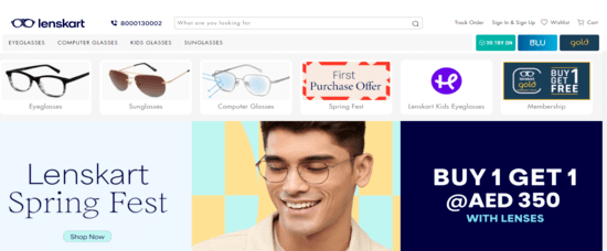 Lenskart Official Website