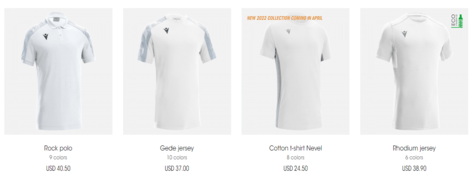 Grab the most refined and classy range of sports prerequisites from the collection of Team Sports from Macron.