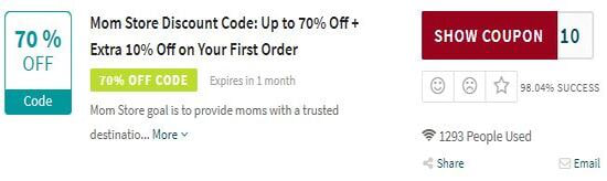 Show Mom Store Coupon Code