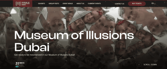 Visit Museum Of Illusions Website