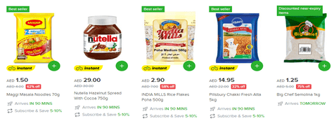 Shop Noon Grocery Pantry Staples