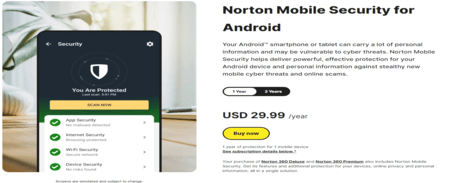 Norton Mobile Security for Android