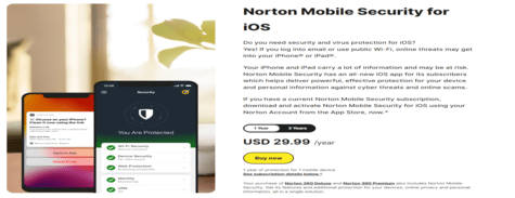 Norton Mobile Security for iOS