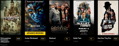 Novo Cinemas Movies