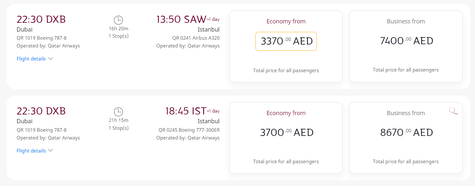 Qatar Airways Flights