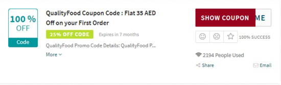 QualityFood Code