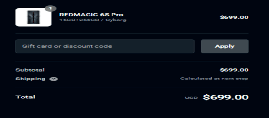 RedMagic Promo Code