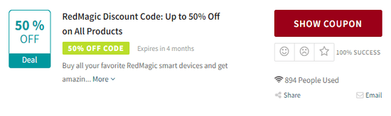 RedMagic Discount Code