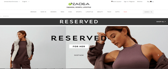 Visit Reserved page