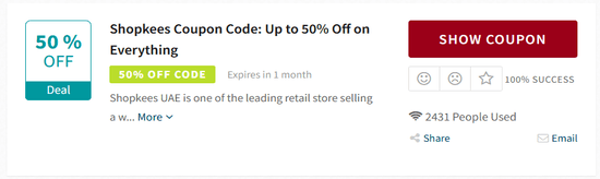 Promo Shopkees Code