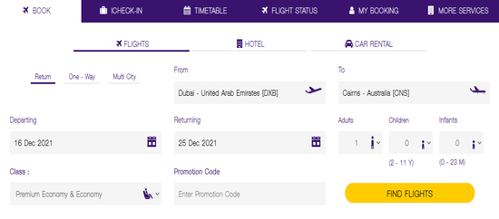 Thai Airways Coupon Code