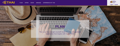 Plan Flight With Thai Airways