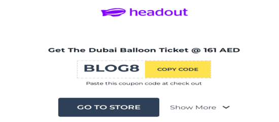 Copy The Dubai Balloon Promo