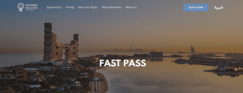 The Dubai Balloon Fast Pass