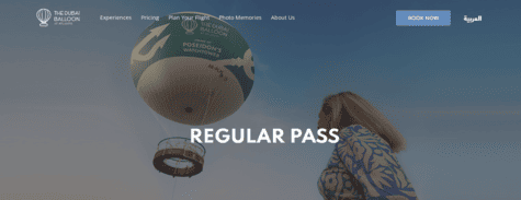 The Dubai Balloon Regular Pass