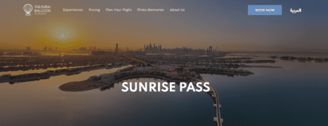 The Dubai Balloon Sunrise Pass