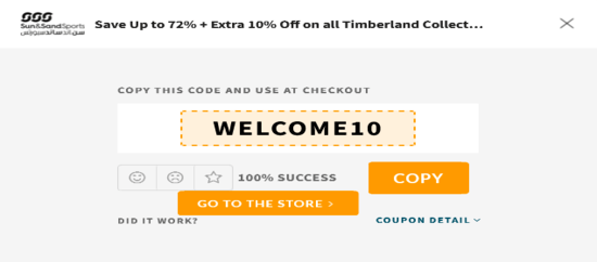 Code promo timberland online