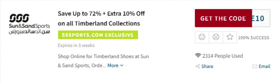 Timberland Voucher Code