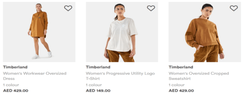 Timberland Women’s Clothing 