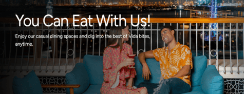 Vida Hotels and Resort Dining