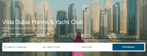 Vida Hotels and Resort Dubai Marina & Yacht Club